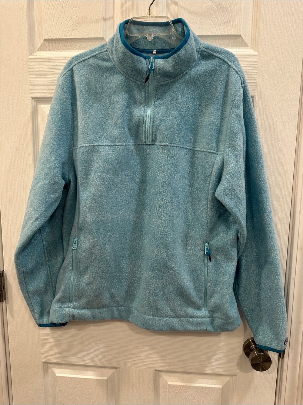 Chubbies The Show Stopper Low Pile Fleece 1/4 Zip Pullover Jacket Tundra size XL